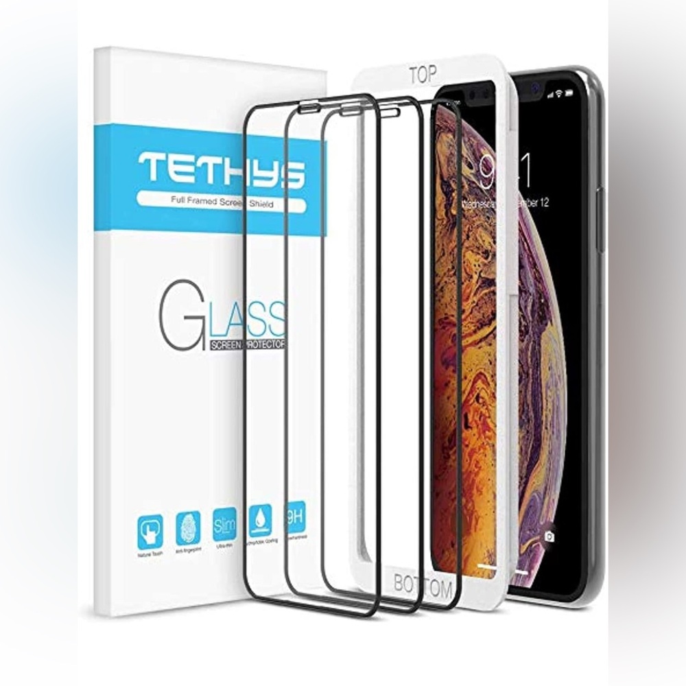 iPhone X/XS screen protector 2 pack(2 screen protectors)